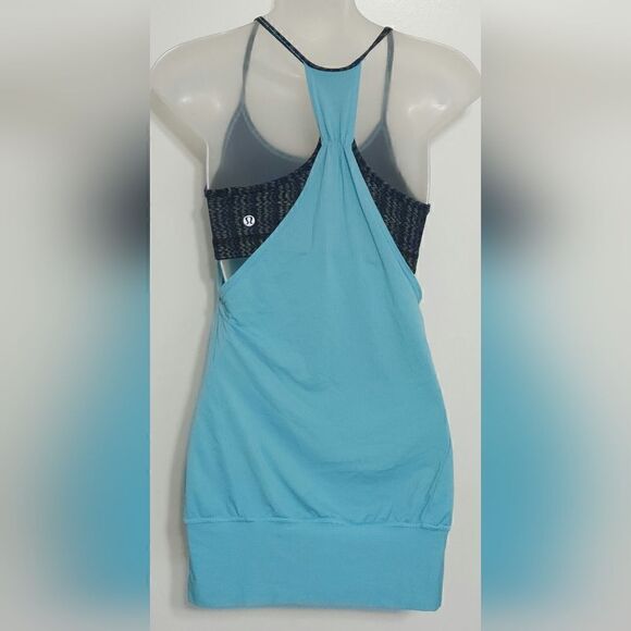 | Lululemon | No Limits Womens Blue Activewear Running Yoga Workout Tank - Picture 6 of 8